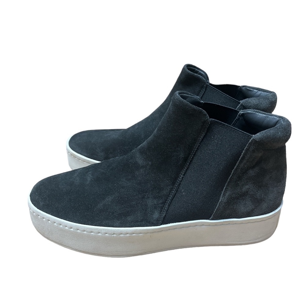 Vince Hightop Gray Suede Sneakers size 7.5